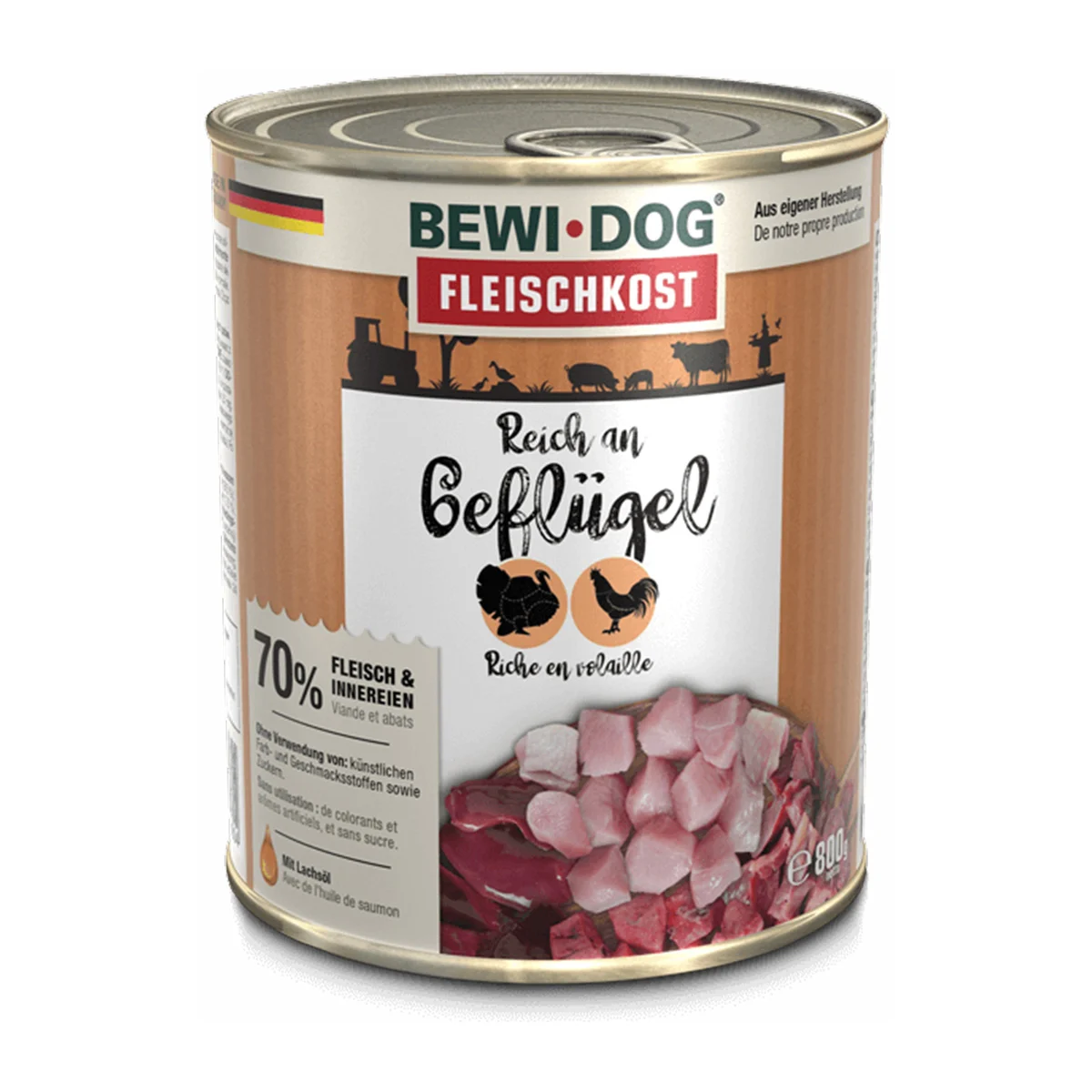 Bewi Dog Hunde-Fleischkost Reich an Geflügel kaufen bei ZooRoyal