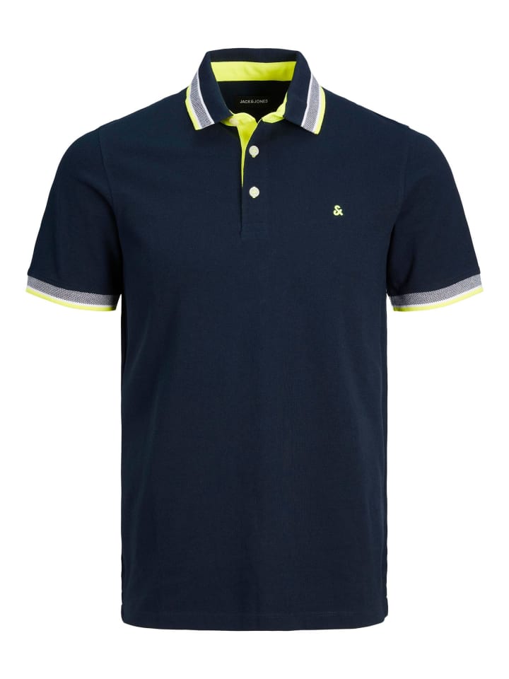 JACK & JONES PLUS Poloshirt in Dark Navy günstig kaufen