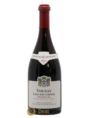 Volnay 1er Cru Clos des Chênes Château de Meursault  2014 - Lot de 1 Bouteille