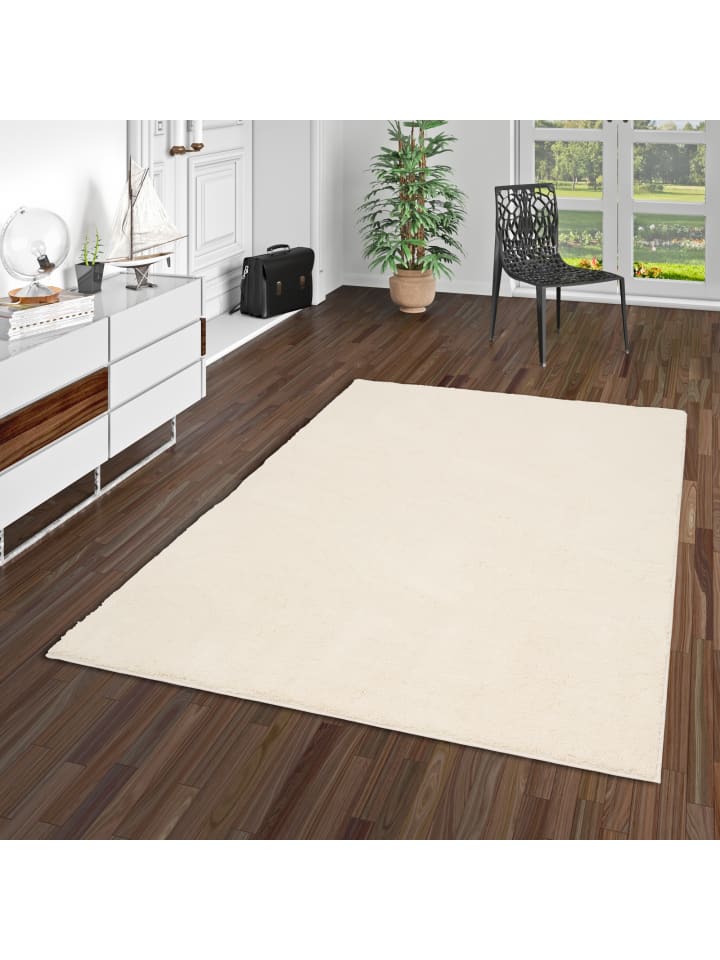Pergamon Hochflor Langflor Super Soft Teppich Silky in Creme günstig kaufen