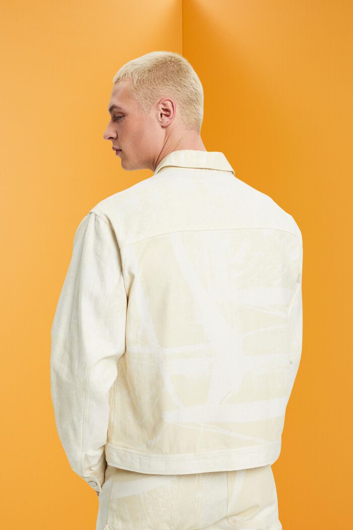 Gemusterte Truckerjacke