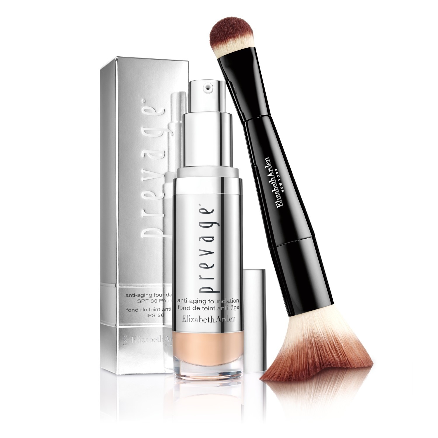 Durance čopič za konturiranje in duo podlag