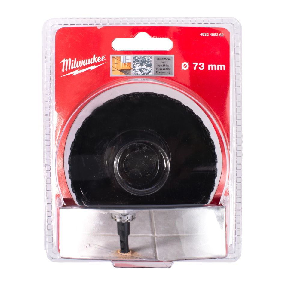 Mașină de găurit diamantată pentru plăci Milwaukee Accessories 4932498362 M14 73 mm