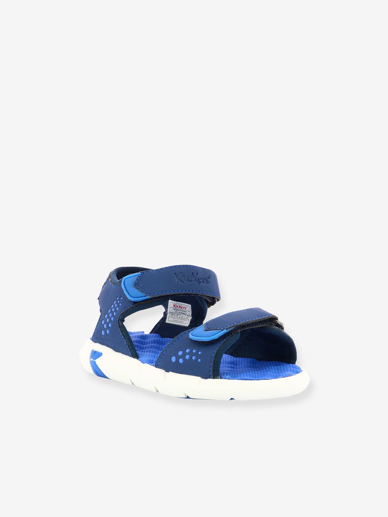 Kickers Kinder Klett-Sandalen JUMANGAP KICKERS - blau