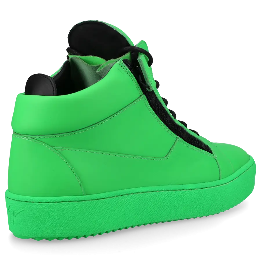 Giuseppe Zanotti - Sneaker high KRISS Kalbsleder - grün