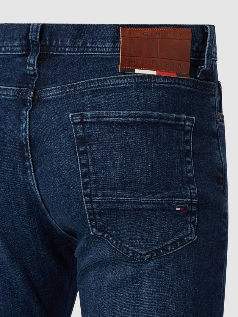 Slim Fit Jeans mit Stretch-Anteil Modell 'Bleecker' in jeans