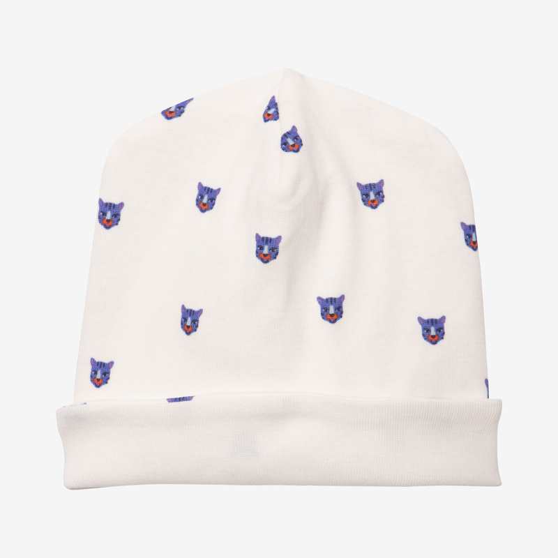 Bonnet bébé micro tigres beige Catimini