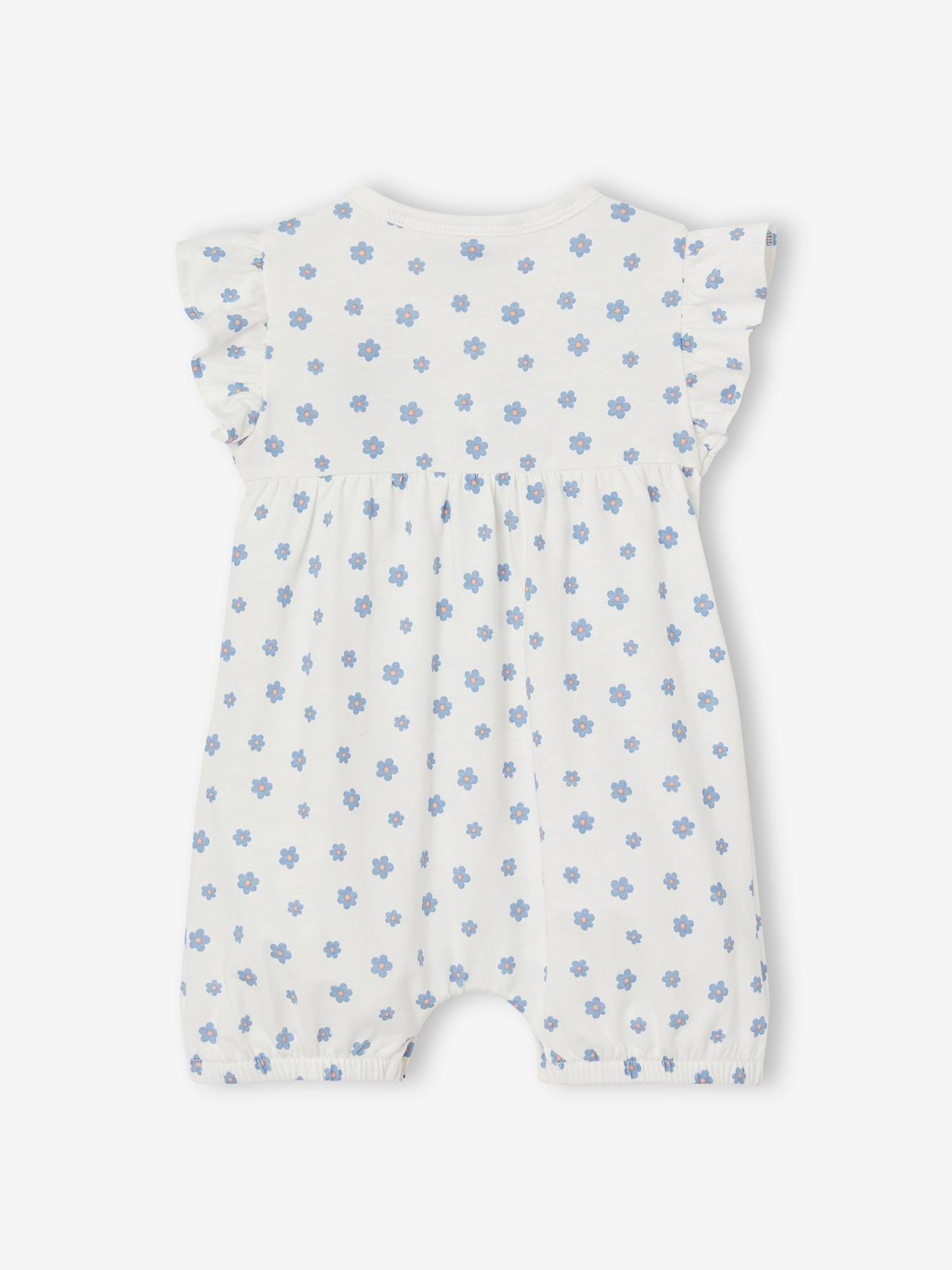 Minnie Baby Sommer-Overall Disney MINNIE MAUS - weiß bedruckt
