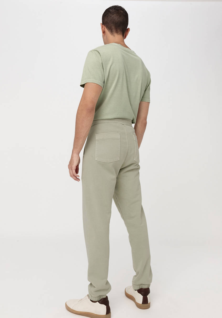 Joggpants mineralgefärbt aus reiner Bio-Baumwolle