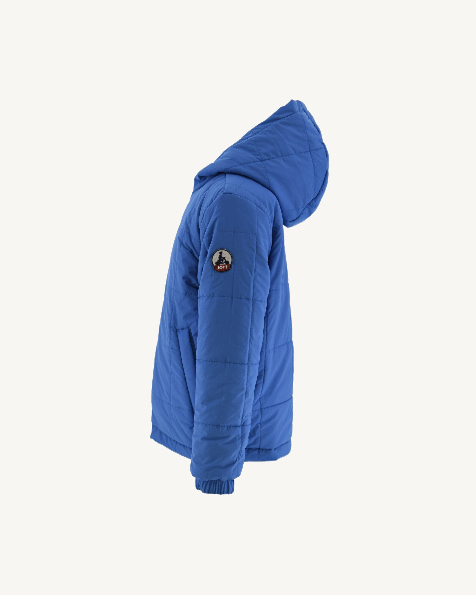 Doudoune Ultralight réversible à capuche Citron/Azur enfant Rosso