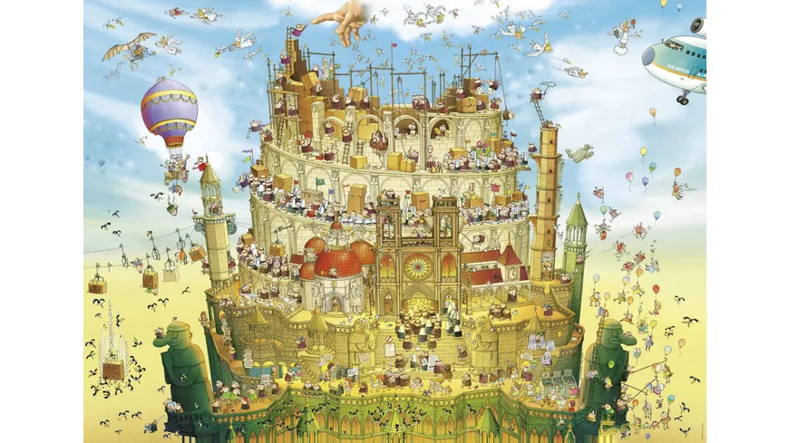 Heye Standardpuzzle 2000 Teile Puzzle - That's Life! - High Above