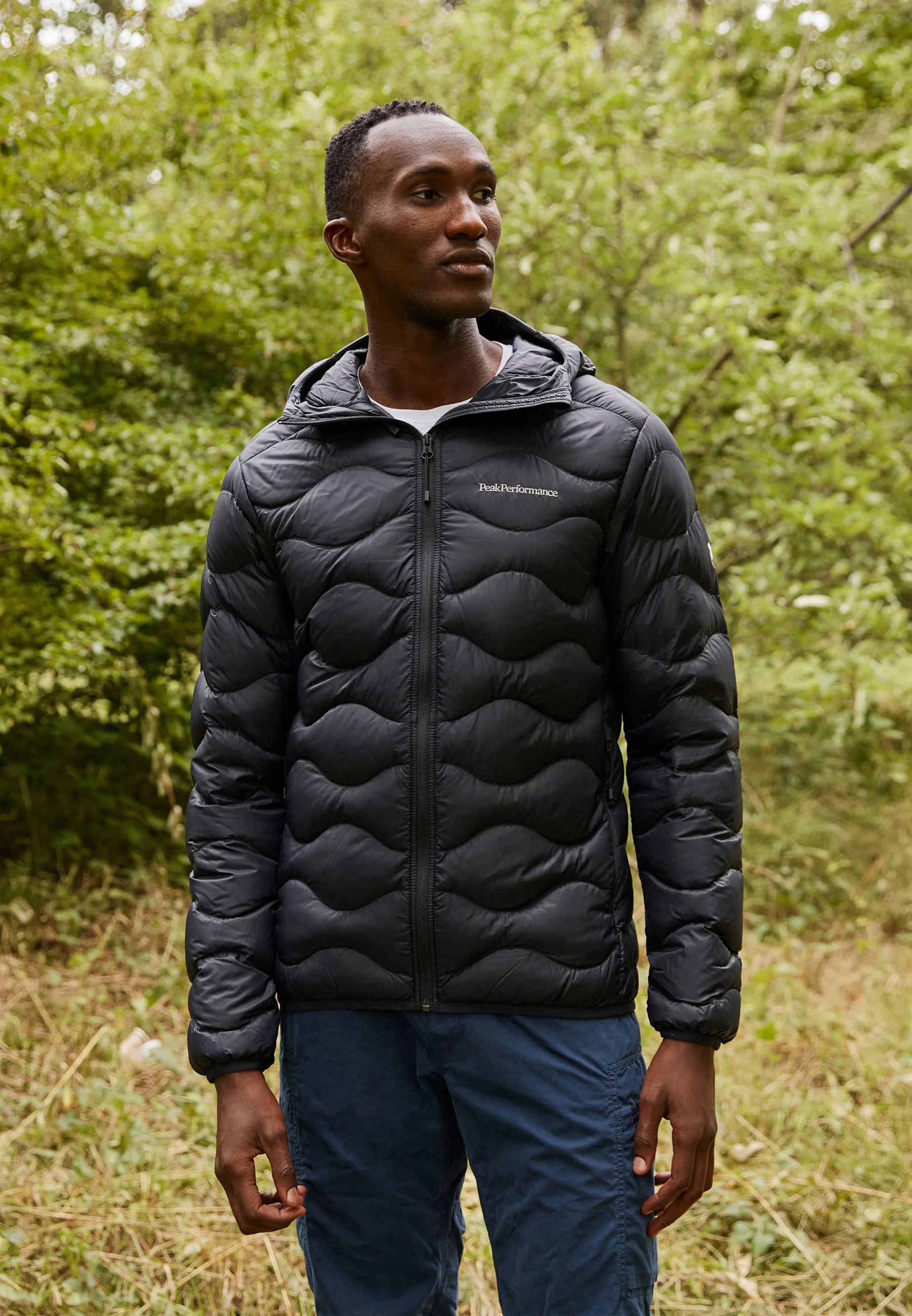 Chaqueta con capucha Peak Performance HELIUM - Chaqueta de plumas