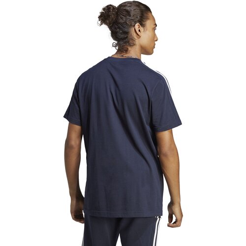 HERREN SHIRT ESSENTIALS SINGLE JERSEY 3-STREIFEN