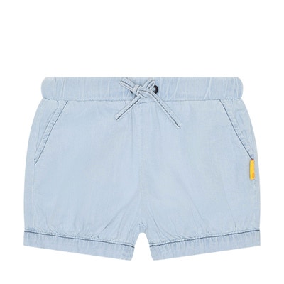 Shorts, mittelblau für Mädchen