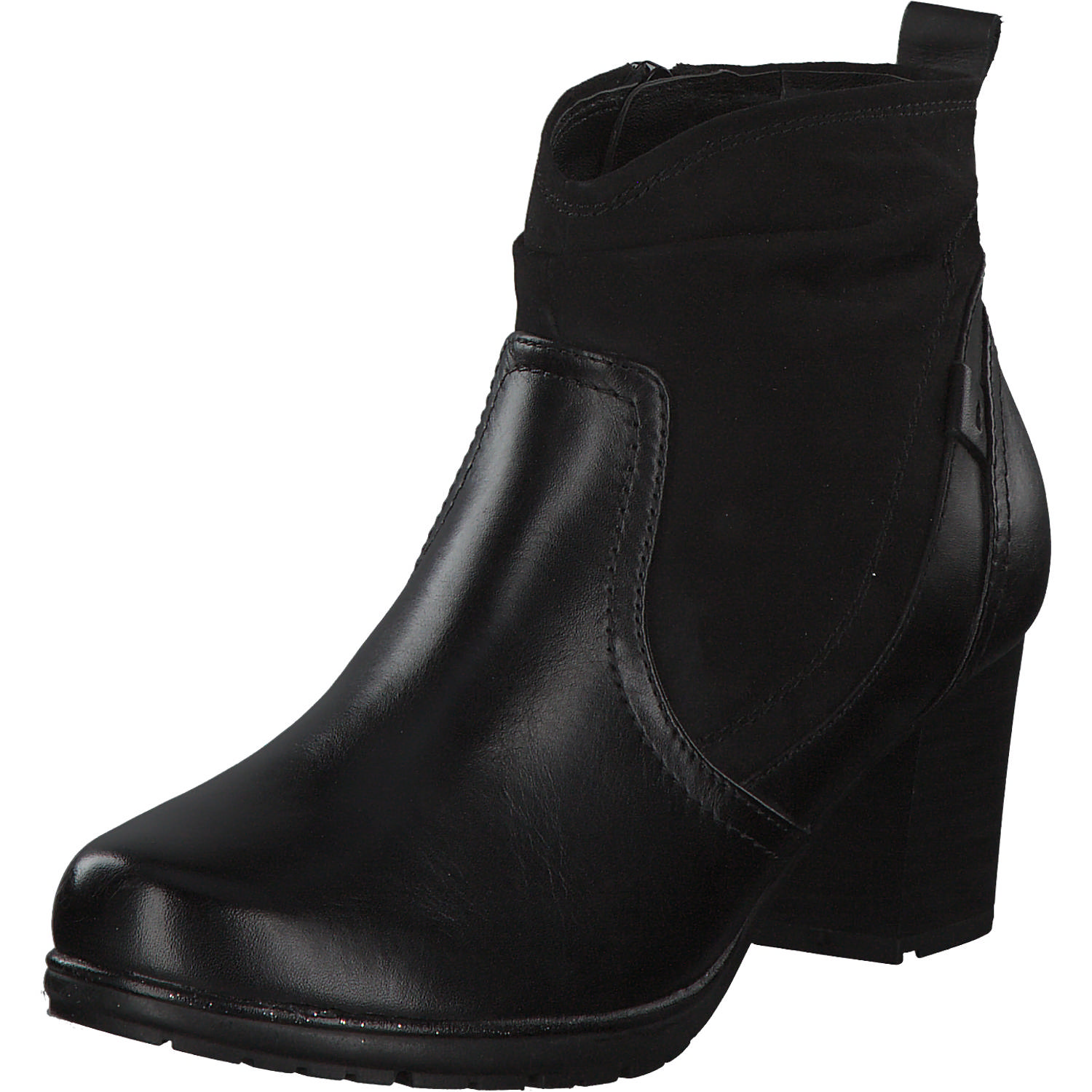 Jana Shoes 25313, Stiefeletten, Damen, Schwarz (Black Uni)