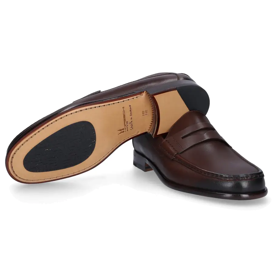 Moreschi - Loafer 043167 Kalbsleder - braun