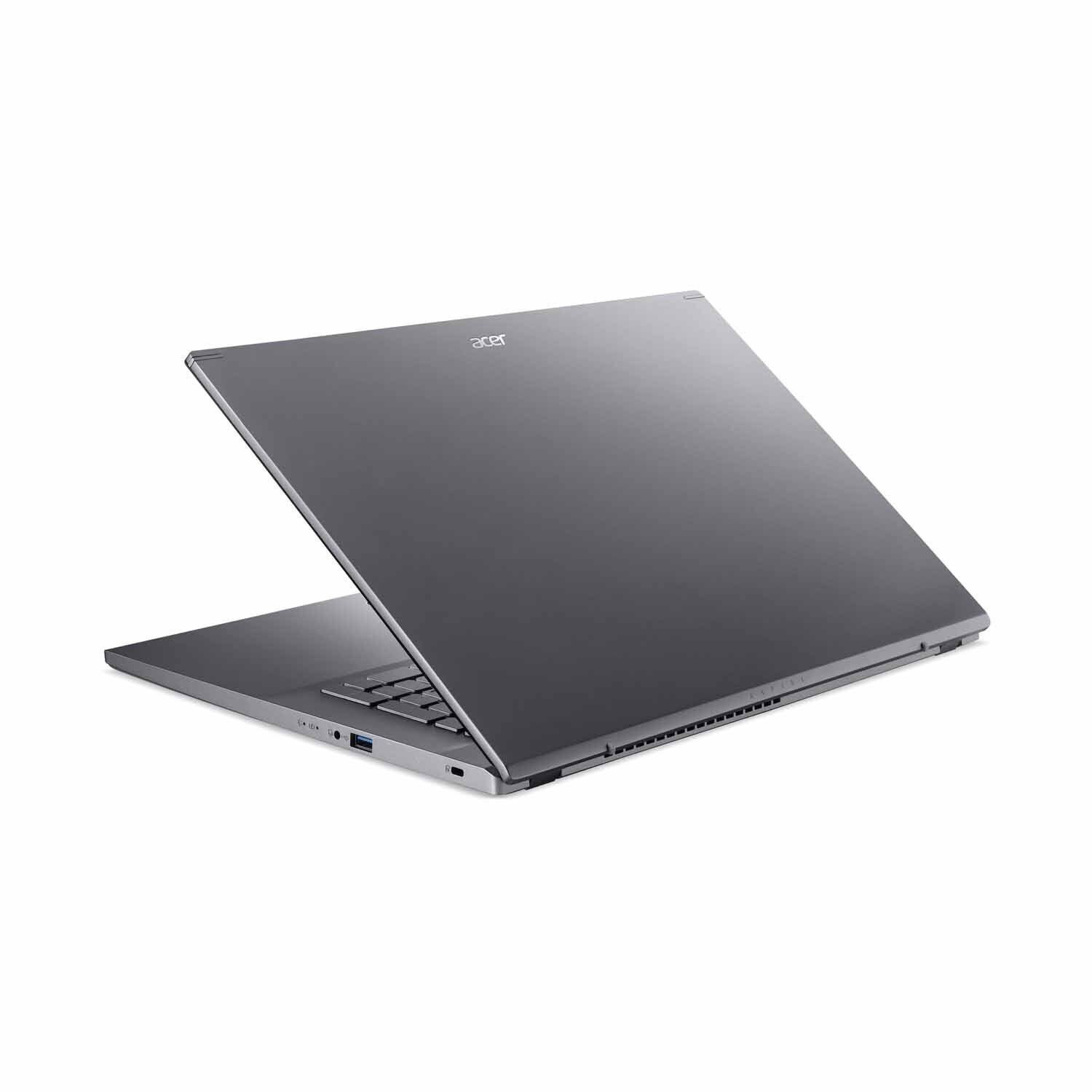 Acer Aspire A517-53, 16GB RAM, Notebook (44,00 cm/17.3 Zoll, Intel Core i5 1235U, Iris Xe, 500 GB SSD, Windows 11 Pro 64Bit + MS Office 2021 Plus, Beleuchtete Tastatur)