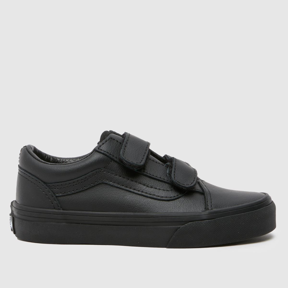 Vans fekete old skool v junior edzőcipő