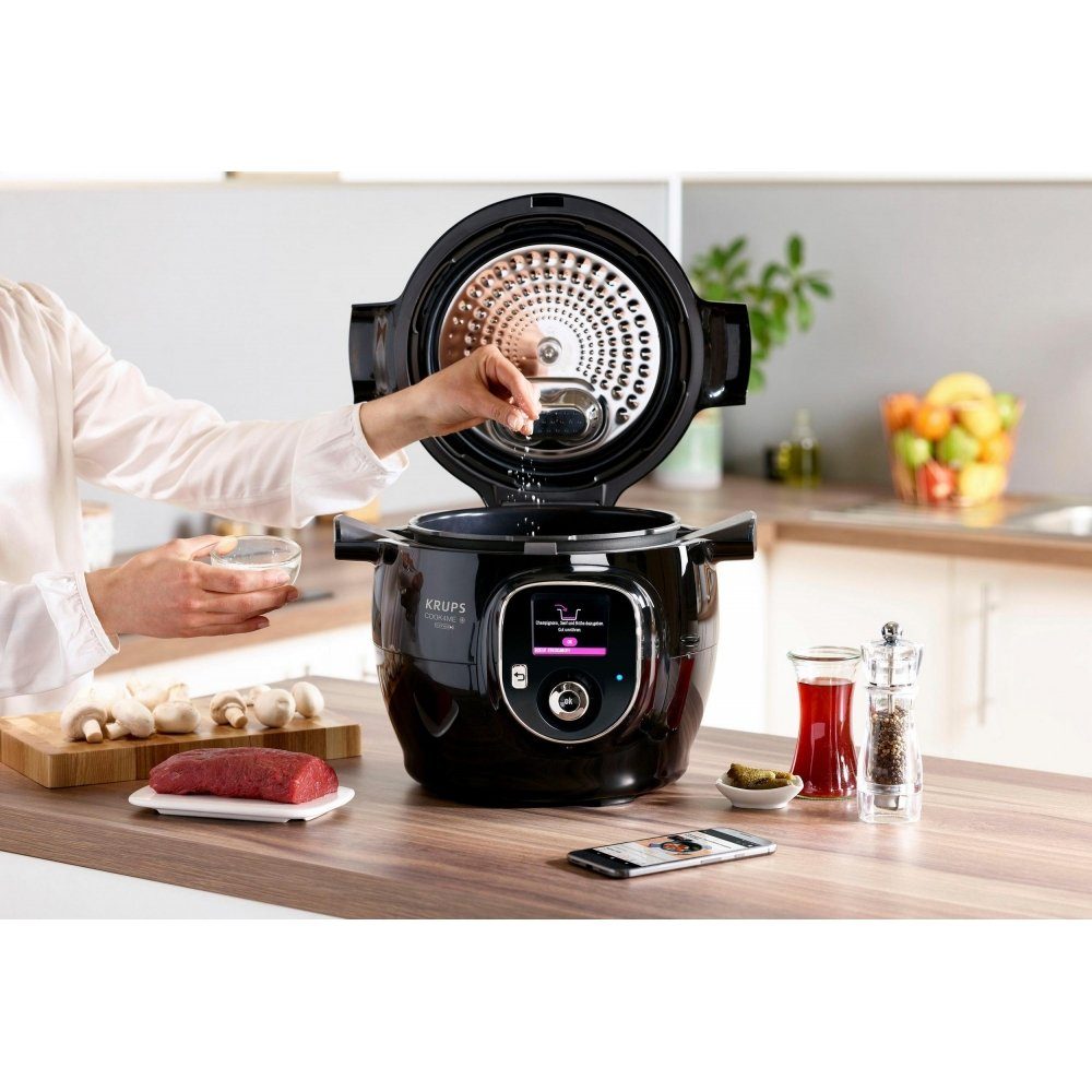 Krups Multikocher CZ7158 Cook4Me+ Connect - Multikocher - schwarz/grau