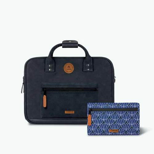 Zurich dark blue laptop bag