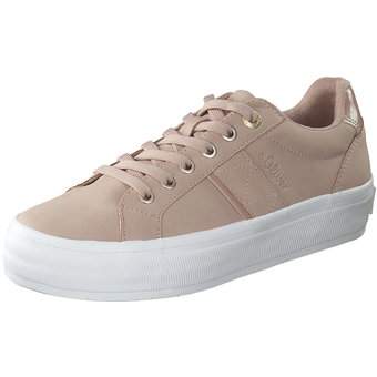 s.Oliver Plateau Sneaker in rosa