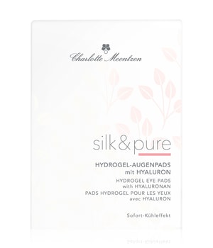 Charlotte Meentzen silk & pure Hydrogel-Augenpads Mit Hyaluron Augenpads-5 Stk