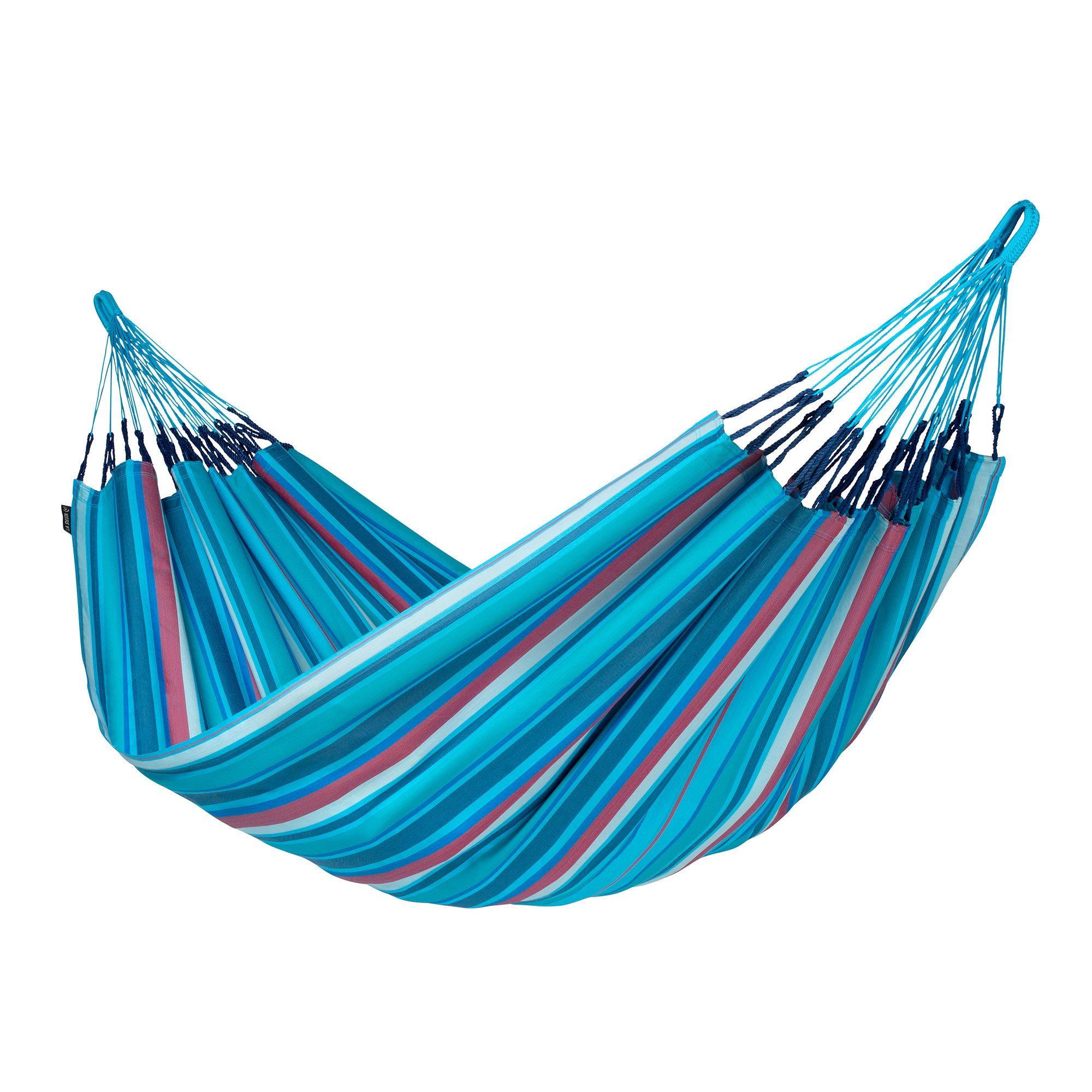 La Siesta Hängematte Brisa Wave - Klassische Doppel-Hängematte Outdoor- LA SIESTA, Hochwertige Qualität