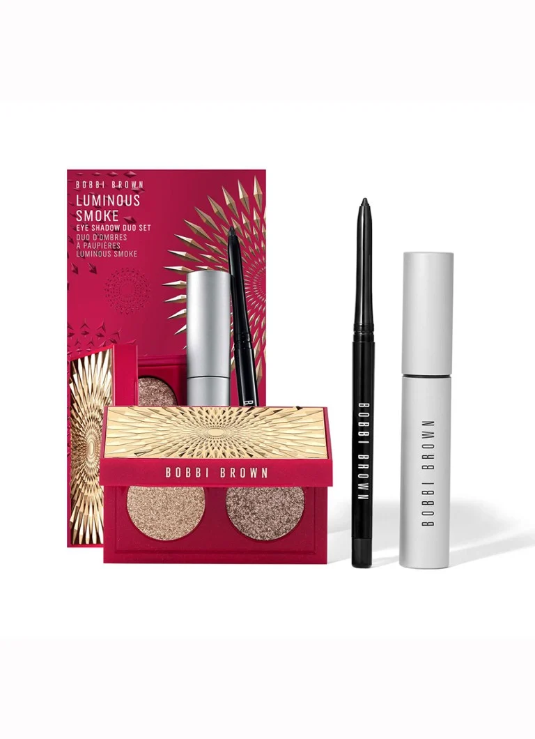 Set fard de pleoape Bobbi Brown Smoke Luminous Duo - Ediție limitată