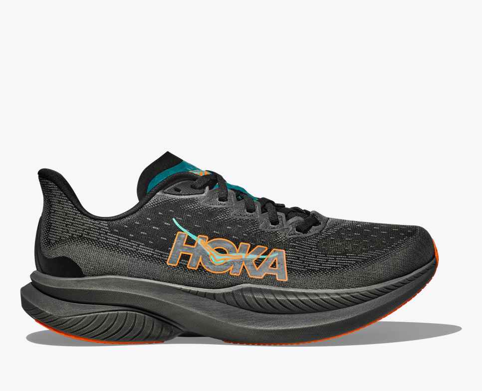 Mach 6 Black / Electric Tangerine