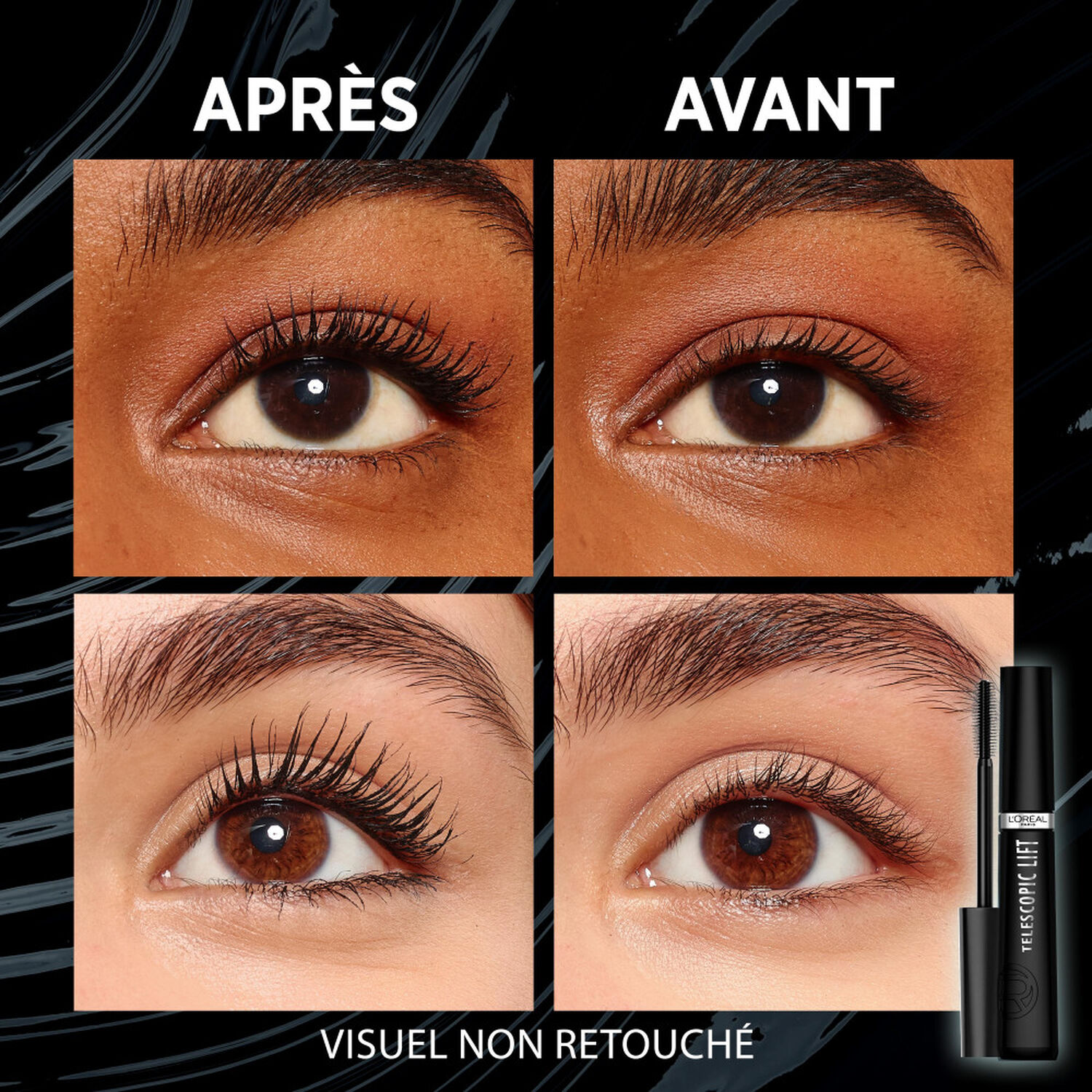 L'Oréal Paris Telescopic Trousse beauté regard mascara Longueur et liner