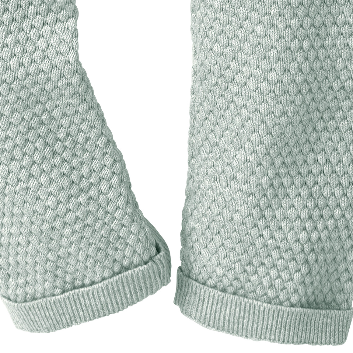 Newborn Stricklatzhose mit Wabenmuster