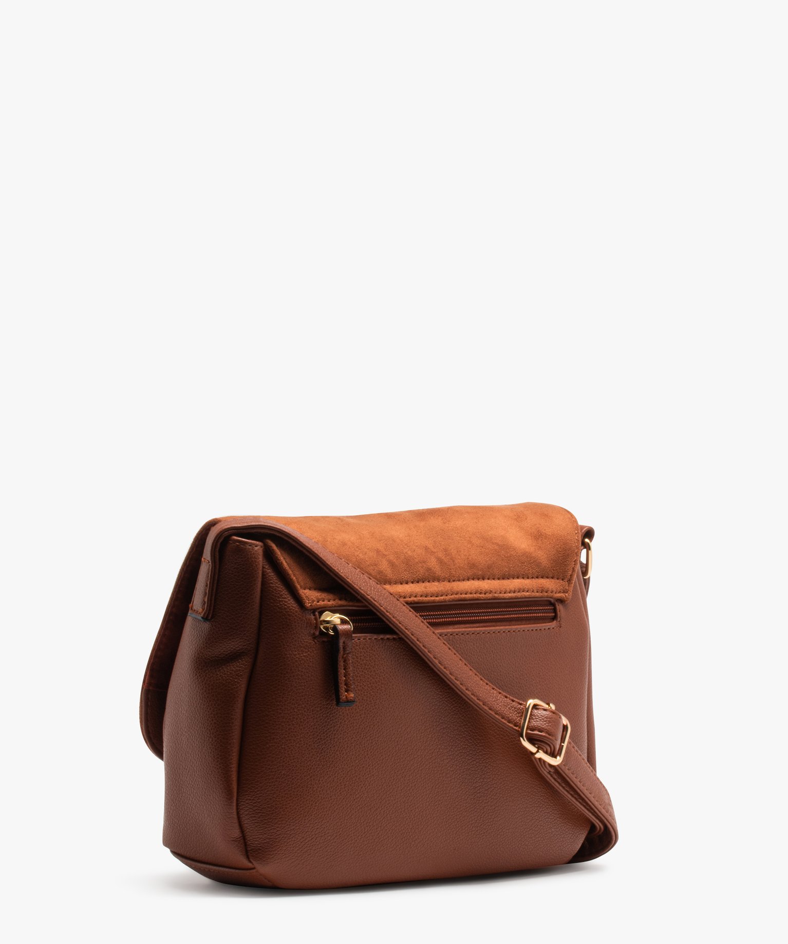 Sac besace femme bimatière femme cognac | GEMO