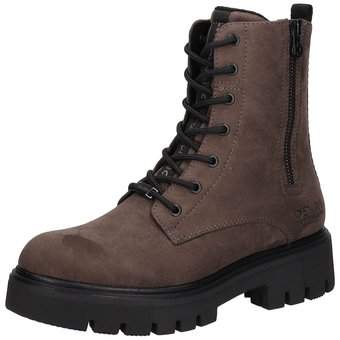 Tom Tailor Schnür Boots in braun