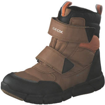 Geox J Flexyper Boy Boot in braun