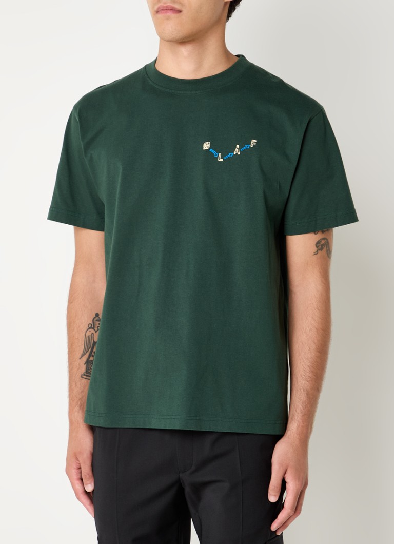 T-shirt OLAF con logo e stampa sul retro