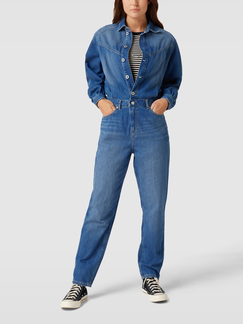 Jumpsuit mit Jeans-Optik Modell 'JADE' in jeans