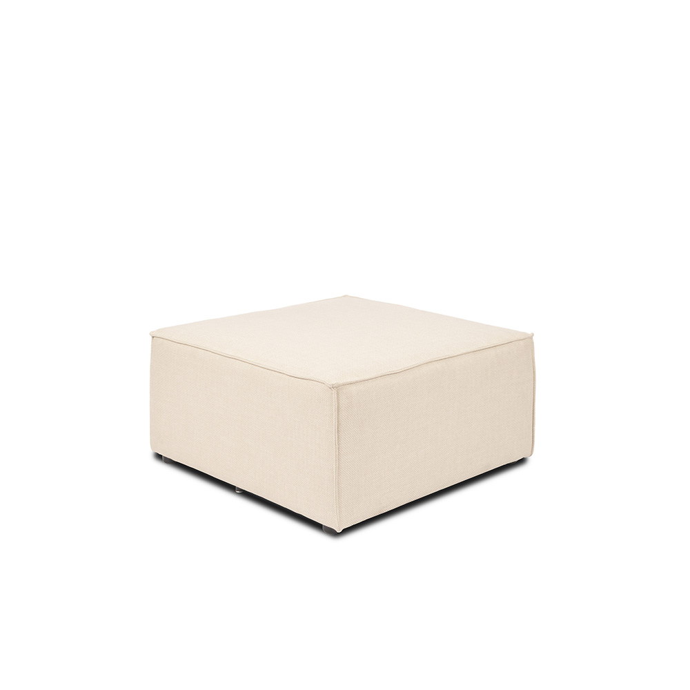 Home Deluxe Modulares Sofa VERONA Hocker - beige
