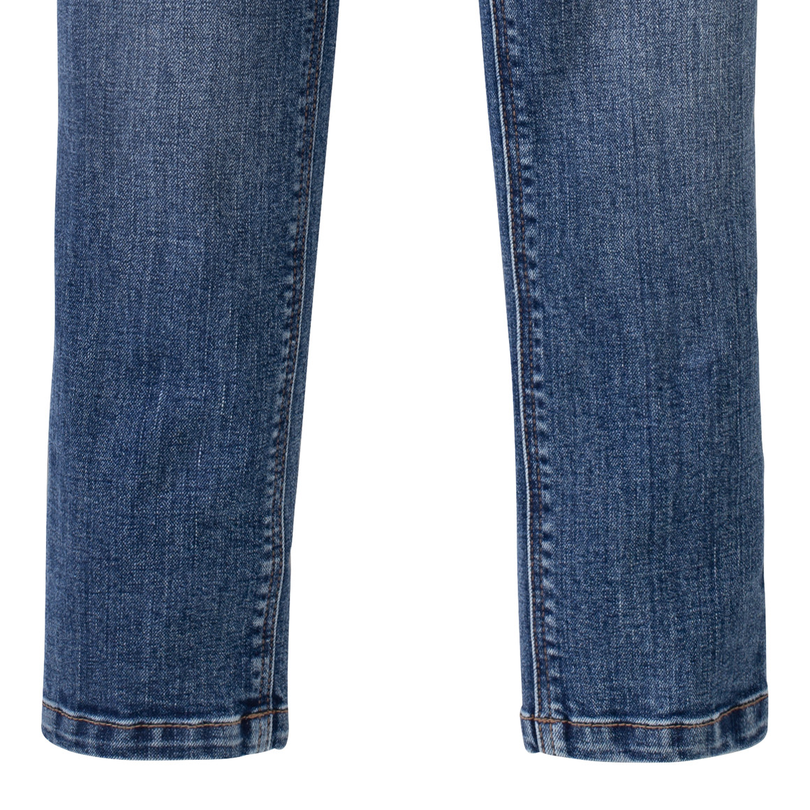 Mädchen Skinny-Jeans mit Used-Waschung