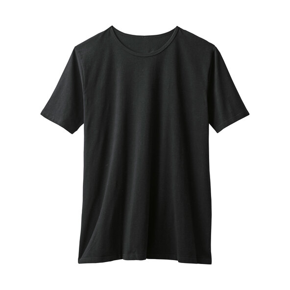 T-Shirts, weiß/schwarz/grau, 3er Set