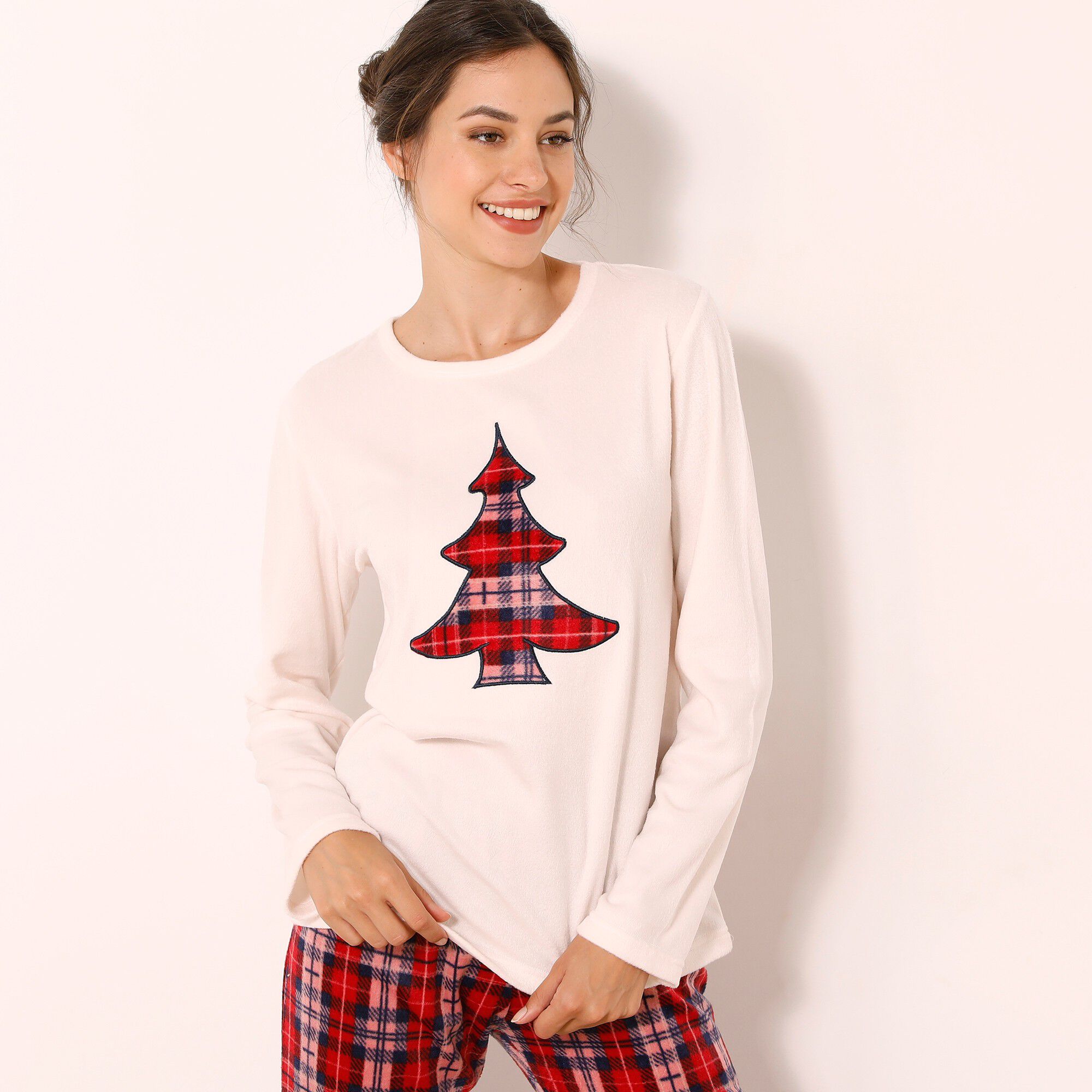 Pyjama pantalon maille micropolaire