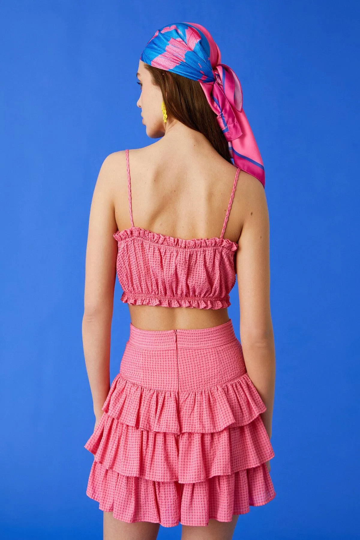 Koton  Crop Athlete Kordelzug mit dünnen Trägern