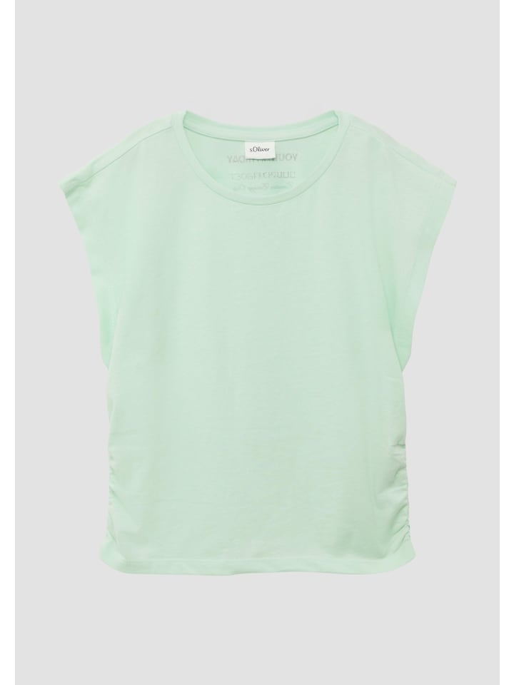 s.Oliver T-Shirt kurzarm in Türkis günstig kaufen