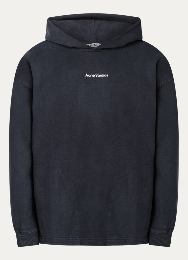 Acne Studios Hoodie with side pockets and logo