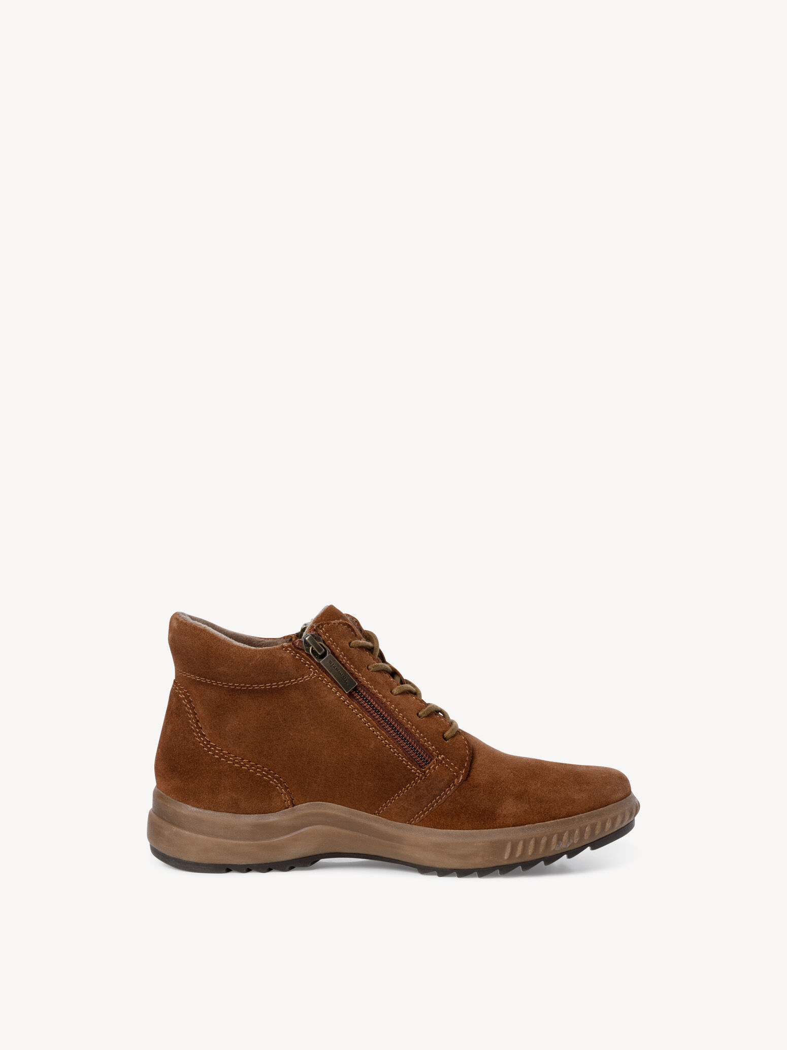 Bottine en cuir - marron