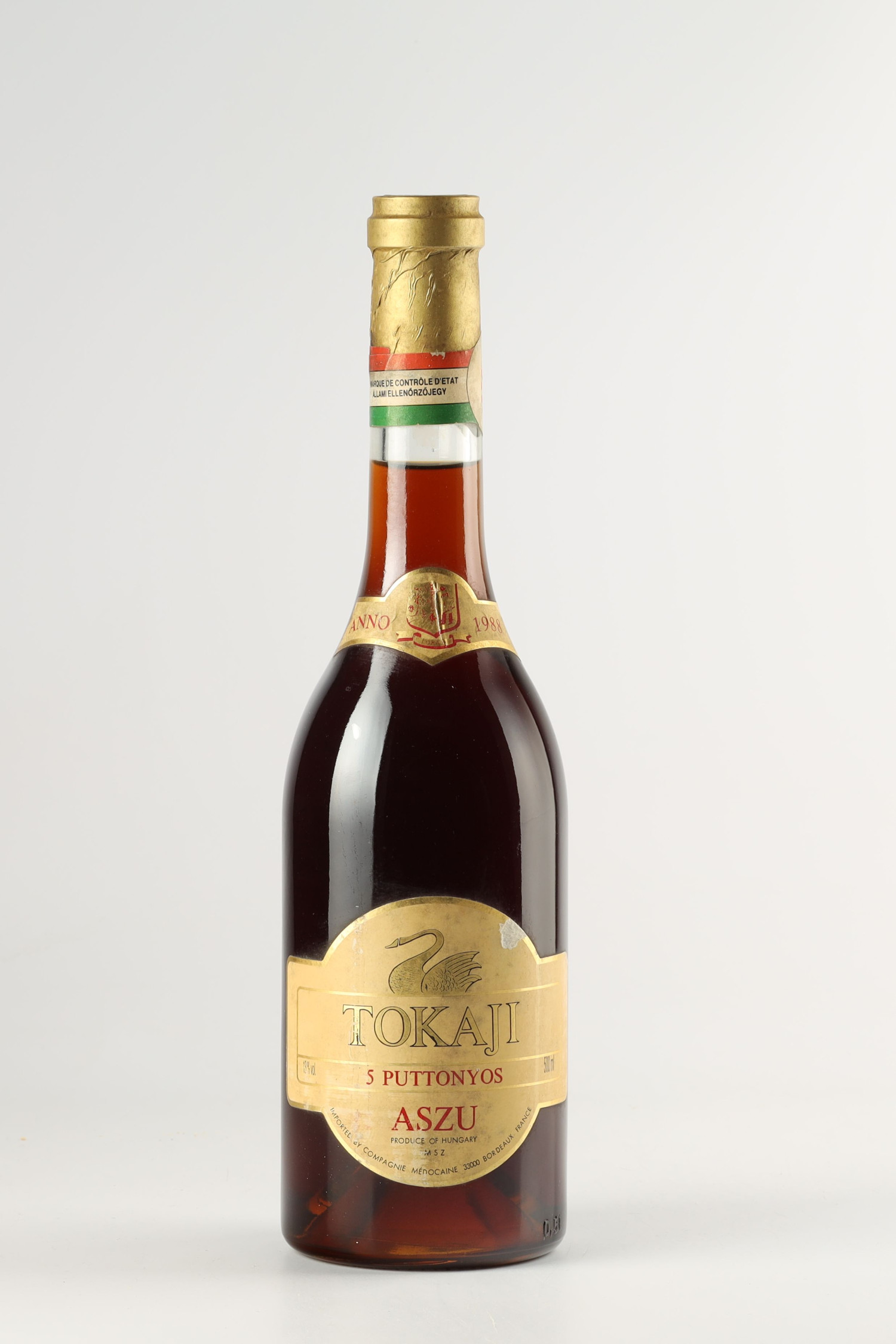 Tokaji Aszu 5 Puttonyos 1988, Tokay