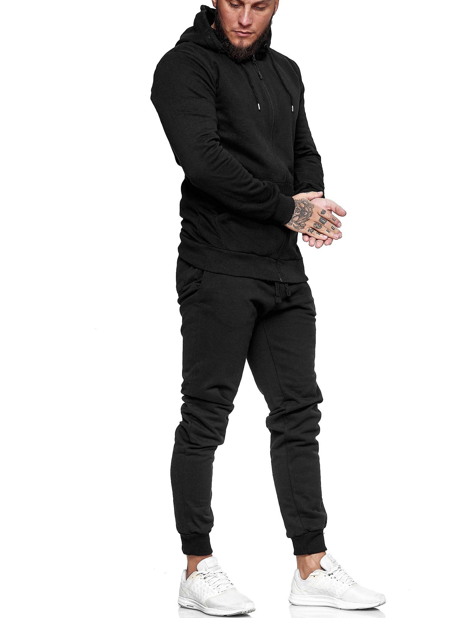 OneRedox Jogginganzug JG-3000 (Sportanzug Jogger Trainingsanzug), Fitness Freizeit Casual