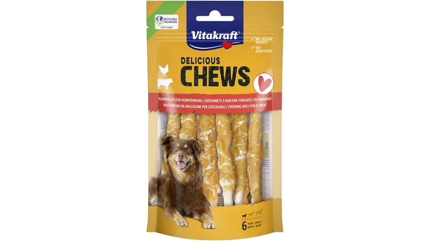 Vitakraft Hundesnack Delicious Chews 70 g