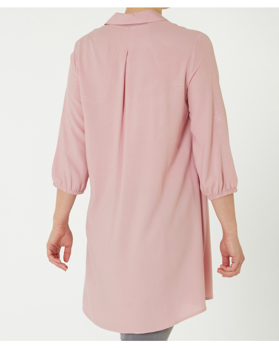Longbluse mit 3/4-Arm