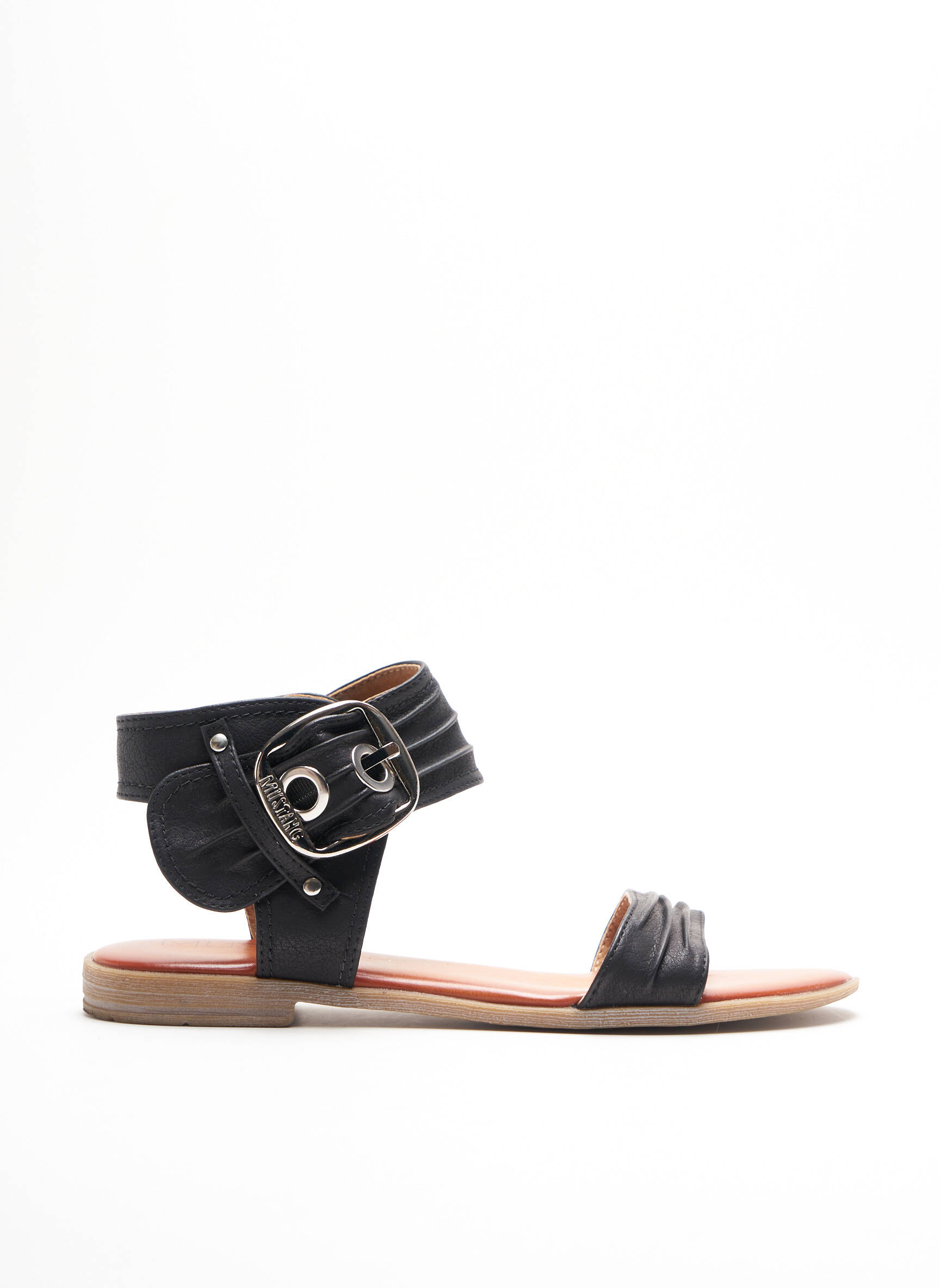 Mustang Sandales Nu Pieds Femme couleur noir
