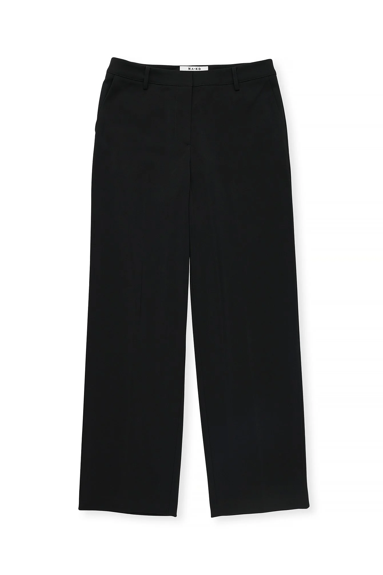 Gerade Anzughose mit niedriger Taille